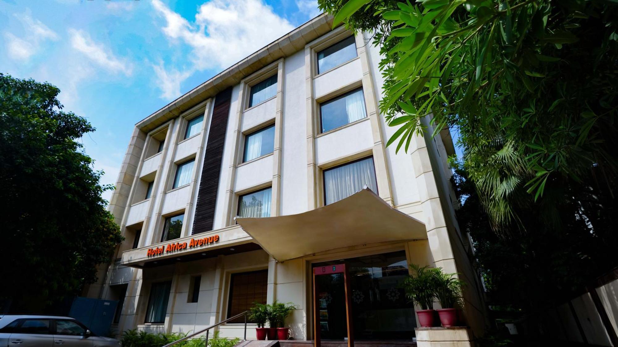 Hotel Africa Avenue - Greater Kailash 1 New Delhi Ngoại thất bức ảnh